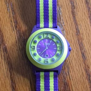 Crayo purple green watch